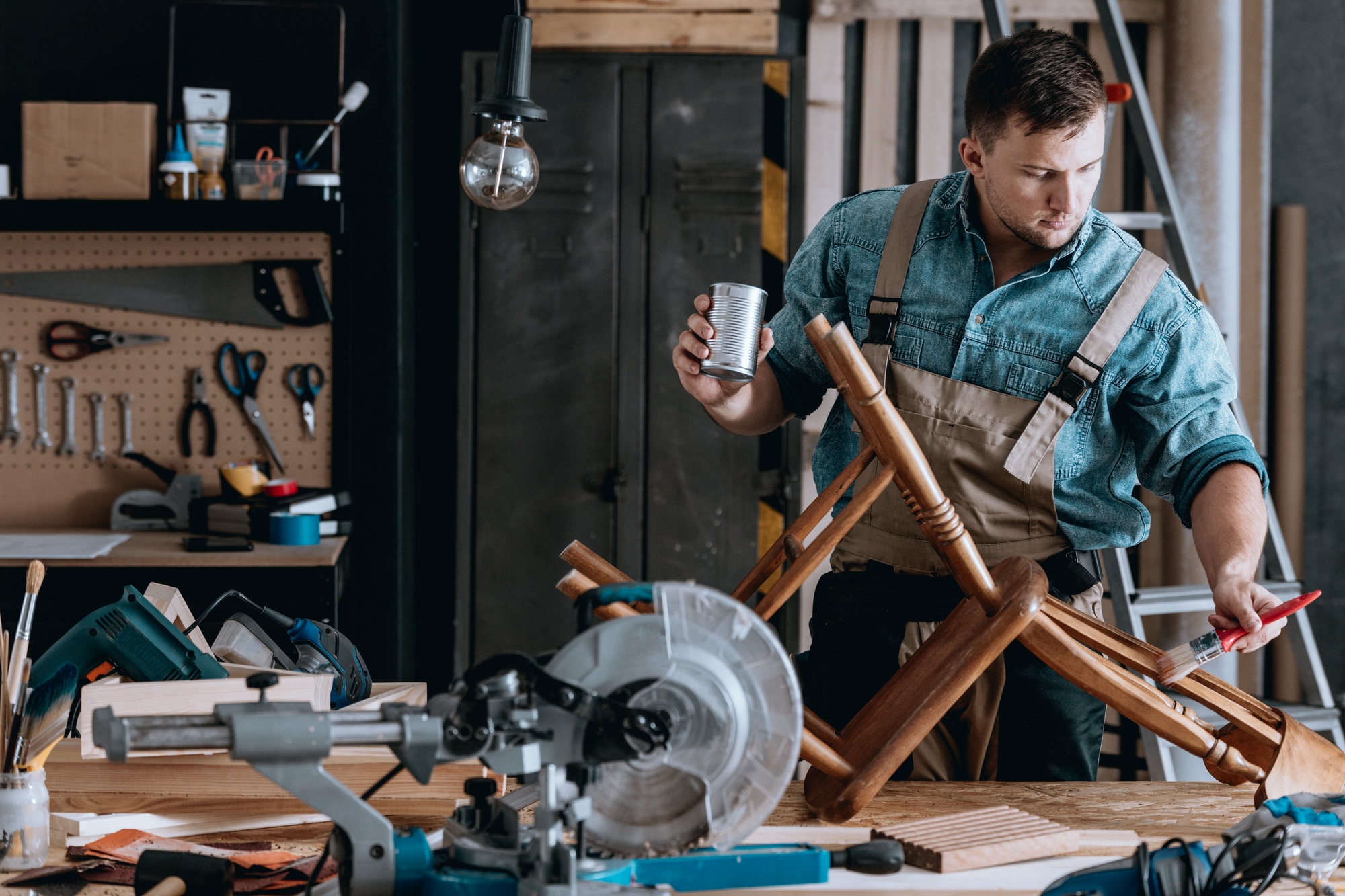 Renovation of wooden chair